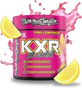 KXR Pre- Workout Energy Powder 124; Intenzivní energie Pre- Workout Drink pro muže a ženy 124; Creatin Free Foundation 124; Zlepšuje výkon - Zvýšené zaměření a zvýšené vytrvalosti 124; 30 Služeb (Růžová limonáda)