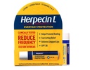 Herpecin L Lip Balm Stick; Cold Sore Sun & Fever Blisters and Chapped Lips Relief Lip Balm with SPF30, Lemon Balm, and Lysin, 0.1oz