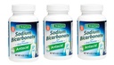 De La Cruz čistý sodík Bikarbonát prášek - pečení sodu a pečení prášek bezantacid pro Heartburn & Požití - Baleno v USA - 4 OZ (3 láhve)