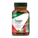 Květinářství Železo + Byliny - Železný dodatek pro podporu zdravé energie * - Podporuje tvorbu červených krvinek - Vegan, Non- GMO, gluten- Free, Soy- Free - 60 Tekuté Phyto-Caps