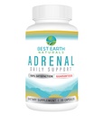 Nejlepší Naturals Země - Adrenal Podpora pro dospělé - Svatý Basil, B C Vitamíny, L-Tyrosin, Rhodiola Rosea Root, Ashwagandha Doplňky pro Cortisol Manager Podpora - 30 Day Supply