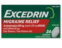 Excedrin Migréna Bolest Reliever Kaplety 24 ea