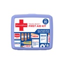 BAND-AID Brand Travel Ready Portable Nouzové první pomoc Kit pro Minor Wound Care, ideální pro domov, auto, cestování, Camping Essentials & Outdoor Emergency Kit, 80 Kusy