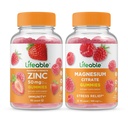 Živý zinek 50 mg + hořčík, Gummies Bundle - Velký Ochutnávání, Vitamin dodatek, gluten zdarma, GMO zdarma, Žvýkací žlab