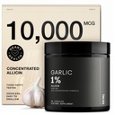 Česnek Kapsle s 10.000mcg Allicin - Odorless - 50: 1 Extrakt pro maximální potenci - Third- Party Lab Tested - 60 Vegetariánské Kapsle