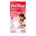 Tilenol pro kojence perorální suspenze tekutá medicína s acetaminofen, Baby Fever Reducer & Pain Reliever pro menšiny a páry, Sore Throat, Bolest hlavy & Teething Pain, Dye- Free Cherry, 1 fl. oz