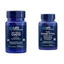 Life Extension Super Ubiquinol CoQ10 with Enhanced Mitochondrial Support & Super Omega-3 Plus EPA / DHA Fish Oil, Sezame Lignans, Olive Extract, Krill & Asta