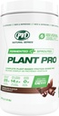 PVL Plant Pro, proteinový proteinový třepací mix s přidanými enzymy, přírodní čokoláda, 840 gramů