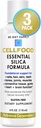 Cellfood Essential Silica Anti- Aging Formule - 4 fl oz, 3 Pack - Podporuje zdravé kosti, spony, vlasy, kůže, nehty, zuby & Gums - Easy to Absorb - Gluten & Thiaminase Free, Non- GMO - 120- Day Supply