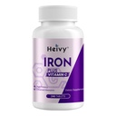 Heivy Ferrous Sulfate 325mg (Iron 65mg), High potency Iron Supplement for Fomen and Men, Iron Pills with Vitamin C, Ferrous Sulfath, Non- GMO - 240 Tablet Made in USA