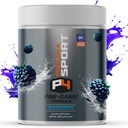 Proven4 Pre Workout prášek pro muže a ženy s tvorem - Beta Alanin - Kofein NSF Certifikované předcvičení Energetický dodatek Blue Raspberry 30 Služeb