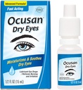 Oční kapky pro suché oči - mazání umělých slz k úlevě od suchých očí, s 2 Moisturizery 0.5 FL OZ