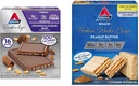 Atkins Endulge Crunchalicious Chocolate Bar, Arašídové máslo protein Wafer Crisp Bundle, 16 Počet, 5 Počet