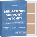 Melatonin Sleep Patches pro dospělé Extra síla 124; Easy- to- Aplikujte Spánková Patch s Valerian CLAS124; Relax & Wake Up Refreshed CLAS124; Dlouhotrvající noční komfort pro muže a ženy 124; 60 Záplaty