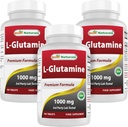 Nejlepší Naturals L- glutamin 1000 mg 180 tablet (180 Počet balení po 3)
