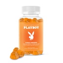 Playboy - Ginseng Gummies (60 Hrabě - Peach ochucené) - Proveďte tvrdší, delší, lepší - Panax Ginseng dodatek Gummy pro muže a ženy - 100% přírodní, Vegan Non GMO Ginseng Root 6: 1 Extract