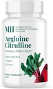 MICHAEL 's Health Naturapatic Programs Arginine Citrulline - 90 Tablety - Zvyšuje oxid dusnatý - s kořenem organické řepy - 30 Služeb