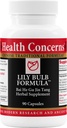 Zdravotní problémy Lily Bulb Formule - Suchý kašel, hrdlo, nos & lung Support - Čínská Bylinná Formule - Lékořice, Rehmannia, Astragalus, Fritillary - Respirační úleva Dodatek - 90 Kapsle
