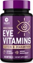 Vitamíny a minerální doplňky - Obsahuje zinek, měď, lutein, zeaxanthin, podporuje suchý oční kmen, Vision zdraví pro dospělé, non-GMO, Vegan Oční péče pilulky a minerální doplňky - 60 Kapsle