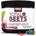 Force faktor Total Beets Drink Mix Superfood Powder with Nitrates to Support Circulation, Blood Flow, Nitric Oxide, Energie, Vytrvalost, a Stamina, Kardiovaskulární srdeční zdraví dodatek, 30 Služeb