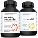 SMARTERNUTRION Curcumin - potence a absorpce + Plant- based vitamin D3 imunitní podpora s Vegan K2 komplex