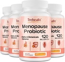 Menopauza doplňky pro ženy, 120 Miliarda CFU Probiotické, 13- in-1 Byliny & Botanicals Komplex, pro Hormon Menopauza, Hot Flashes, Noční pocení, Mood Swings, Spánkové poruchy, Vegan, 240 Kapsle
