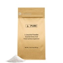 Čisté původní ingredience L- leucin (1lb) prášek, esenciální aminokyseliny dodatek, Lab- ověřeno