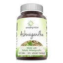Amazing India Ashwagandha Dodatek 124; 500 Mg Per Serving 124; 120 Veggie Kapsle 124; Non- GMO 124; Gluten Free Factory 124; Made in USA 124; Ideální pro vegetariány