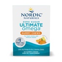 Nordic Naturals Zero Sugar Ultimate Omega Gummy Chews - Tropické ovoce - 54 Gummy Chews - Non GMO - Optimální Wellness - 27 Služeb