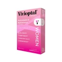 Vivioptal Women, 30 Kapsle, CoQ10 & Omega33, Multivitamin & Multimineral, Gluten Free, Německá formule