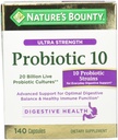 Přírodní Bounty Ultra síla Probiotic 10, 140 Kapsle