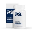 PS Natural Testosteron Booster pro muže - Premium D3 a zinkové doplňky pro muže s Tribulus, Horny Kozí Tráva, a Tongkat Ali - Testovací Booster a energetické doplňky (60 Kapsle)