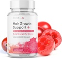 Saw Palmetto pro ženy - DHT Block Vlasový růst Dodatek - 1500mg Saw Palmetto s brusinkou pro anti- vlasy podporu ztráty, Vlasové vitamíny pro silnější, Fuller vlasy a regrowth (30- denní dodávka)