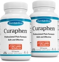 EuroMedica Curaphen - Kurkumin Supplement for Circulation & Endorphin Support - Support for Occasional Discomform - AIDS Zdravé svaly - 120 Kapsle, 2 balení (240 Kapsle)