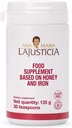 Ana Maria Lajusticia - Železo s medem - Příplatek k jídlu - 135g (30 lžiček) - Mléčné a gluten zdarma. Vegetarian Friendly. Perfektní pro podporu cévního zdraví.