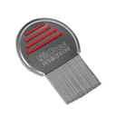 Lice Comb - Professional Stainless Steel Comb for Effective Head Lice Treatment (Color May Vars) (Balení po 1)