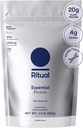 Rituál 50 + Vegan Protein Powder with BCAA: 20g Organic Pea Protein from Regenerative Farms in USA, Plant based, Hand- Craft Vanilla, 3. strana Testováno, Gluten- Free, Dairy- Free, Non- GMO, 1 Lbs