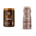 Rychlý oheň Ketogenní káva Mix karamel Macchiato s MCT smetanu, podporuje metabolismus, hubnutí, Keto Diet, 7.93 a 8.5 Ounces