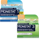 Monistat 2 Pack (3denní čípek a 1denní Ovule Kombinovaný Pack)