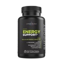 Livingood Daily Energy Support, 11- in-1 Dodatek s hořčík, Vitamin B6, B12, aminokyseliny, L karnitin, CoQ10, Ginseng & L Theanine, Podporuje přírodní energii pro muže a ženy, Vegan, 60 Kapsle
