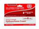 Thera Care Hydrokortizon Cream 124; Maximální síla OTC 124; Itch Irritation and Rash Relief OF 124; 1 oz