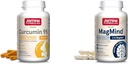 Jarrow Dictivas Curcumin 95 500mg - Až 120 Služeb (Veggie Caps) - Kurkumin Extract & MagMind Brain Health s Magteinem (Magtein L- Threonát), Dietní dodatek