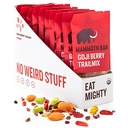 Mammoth Bar Goji Berry Trail Mix - 10 Organic Protein Bars - Prebiotic • Paleo • Gluten zdarma • Vaječný protein • GMO zdarma • Raw • Premium Ořechy