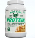 Black Magic Plant- Source 100% Vegan Protein - Keto, Nízký cukr, mléčný protein zdarma - Pre / Post Workout - Arašídové máslo - 20g protein - 2 LB