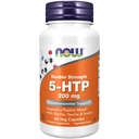 Nyní Potraviny doplňky, 5-HTP (5-hydroxytryptofan) 200 mg, dvojité síly, neurotransmiter Support *, 60 Veg Kapsle