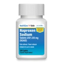 Zdraví CareAisle Naproxen Sodná sůl, 220 mg - 200 kaplet - Reliever bolesti a Reducer horečky, až 12 hodin úlevy