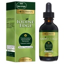 Přejít Nutrients Jod Edge - Organic Nascent Jod Liquid Supplement pro podporu štítné žlázy, energie, imunitní a kognitivní zdraví - Vysoké absorpční kapky - Přírodní tinktura pro ženy a muže - 1 oz