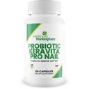Probiotická Keravita Pro Nail - Probiotická imunitní podpora na pomoc podporovat tělo k přirozeně bránit proti fungus - Podpora jasné nehty - Podpora zdravé Gut mikrobiom na pomoc imunitní reakce