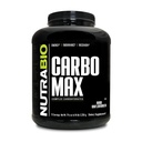 NutraBio CarboMax Maltodextrin Powder - Karbohydrát Prášek pro trvalou energii - Kalorie bohaté na svalovinu a váhový zisk - Neochucené - 5 liber, 75 Služeb