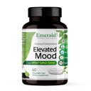 Emerald Labs Elevated Mood - Dodatek pro řízení stresu s Extraktem & Affron Saffron Extract - 60 Zeleninové kapsle (30denní dodávka)